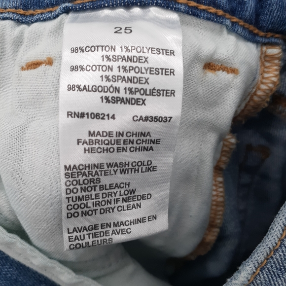 SAM EDELMAN Stiletto High Rise Skinny Crop Jeans - Picture 11 of 13